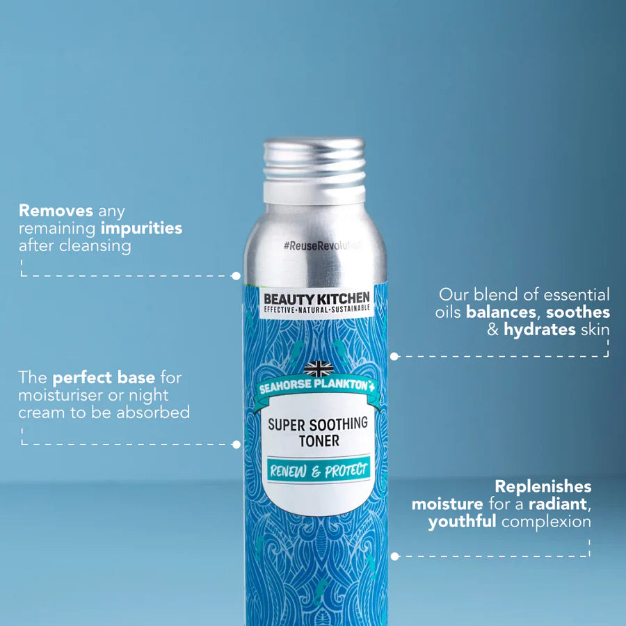 Beauty Kitchen Seahorse Plankton+ Super Soothing Toner — 100ml