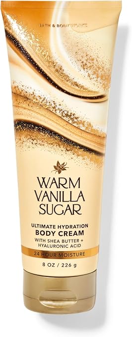 Bath & Body Works Warm Vanilla Sugar Body Cream 226 g - front of pack