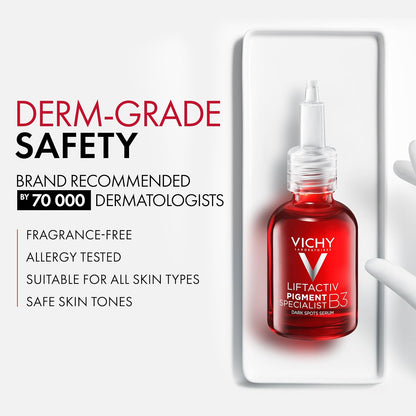 Vichy LiftActiv Specialist B3 Serum 30ML - key benefits and product claims (view 2)