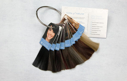 Tints of Nature Organic 4RR Earth Red Permanent Hair Colour 130 ml - styled product shot