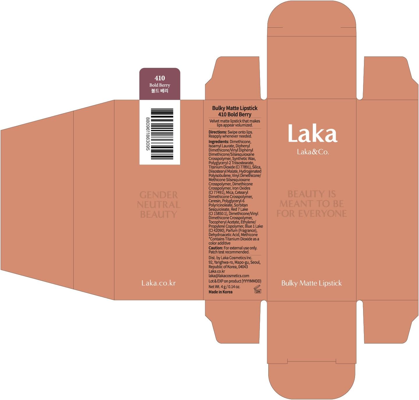 Laka Bulky Matte Lipstick