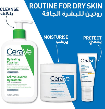 CeraVe Hydrating Cleanser for Normal to Dry Skin 473 Ml - full product range