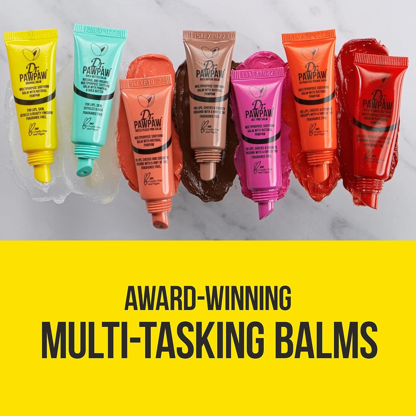 Dr. PAWPAW Outrageous Orange Balm – Multi‑Purpose Tinted Balm for Lips & Skin (10ml)