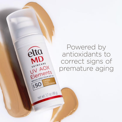 EltaMD UV Elements Tinted Sunscreen SPF 44 48g - key benefits and product claims (view 5)