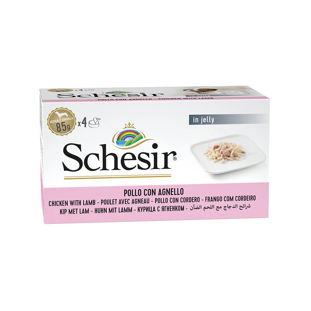 Schesir Premium Cat Food – Natural Tuna in Jelly (85g x4 Multipack)