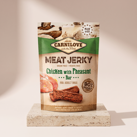 Carnilove Jerky Snack Chicken and Pheasant Bar for Dogs