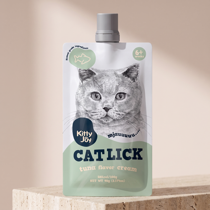 Kitty Joy Cat Lick Tuna Flavor Cream Cat Treats 90g