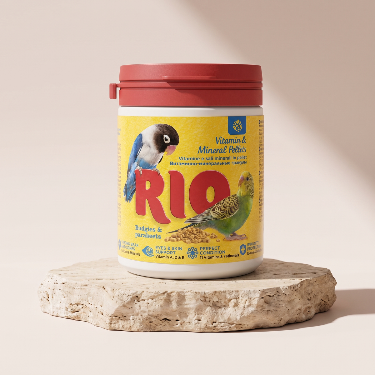 RIO Vitamin and Mineral Pellets for Budgies and Parakeets